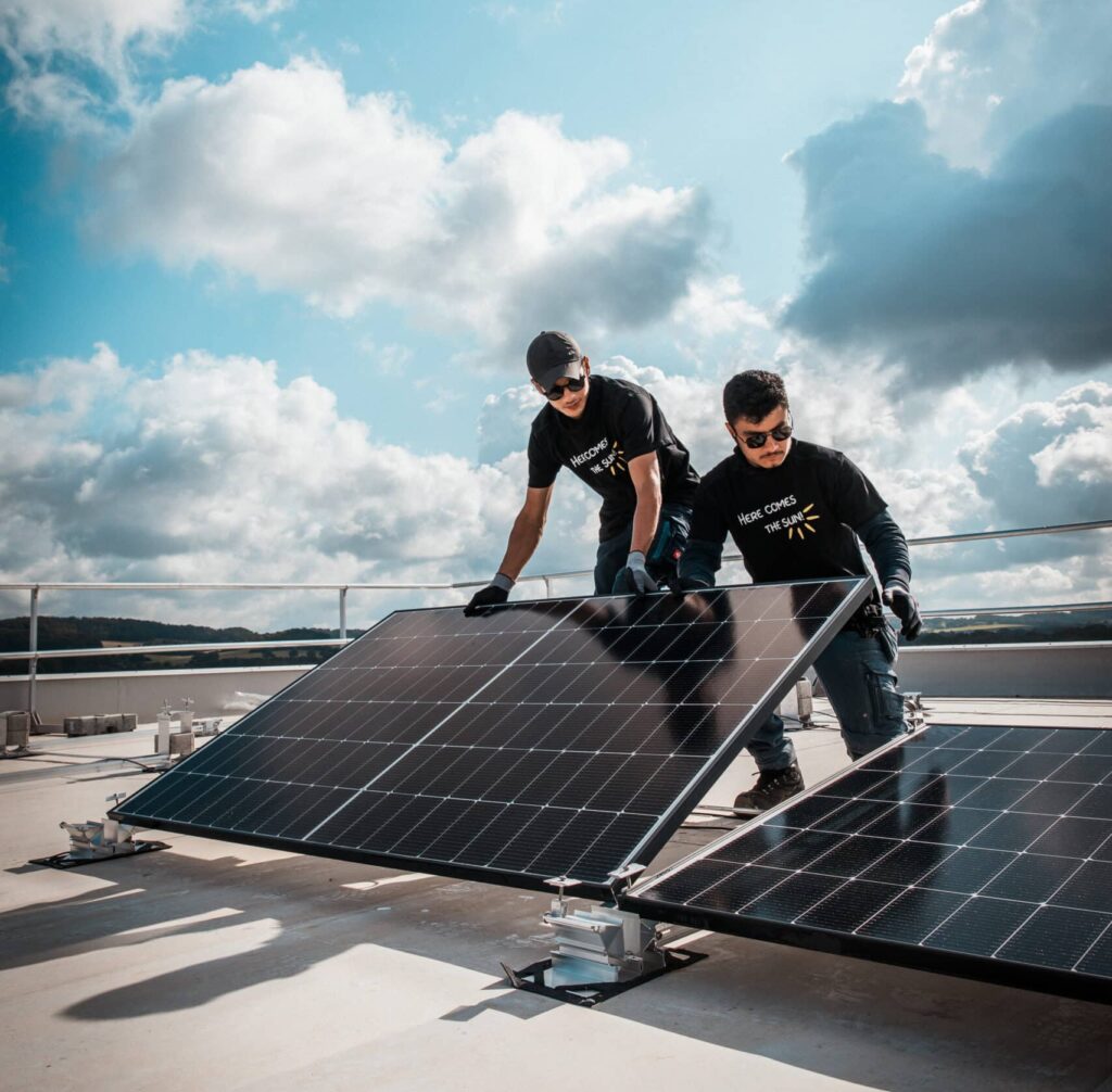 ws+f Photovoltaikanlage, Photovoltaikmodul, Montage, Gewerbe, OWL - wir beraten Sie gern!